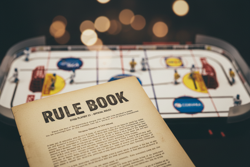 STIGA Rule Book Poster 2